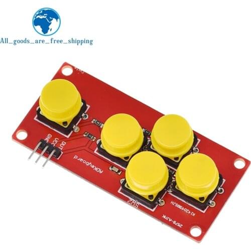 AD Keyboard Simulate Five Key Module Analog Button for arduino Sensor Expansion Board