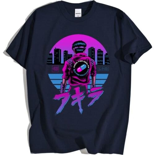 Rad Tokyo Street Printing Mens T-Shirts Japanese Harajuku Anime Clothes Fashion Breathable T Shirt Loose O-Neck Tshirt Men New