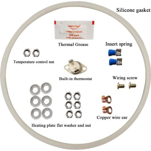 Steel 220V 3000W 20CM heating plates electric for prevent dry burning electric hot tray stainless