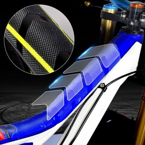 10Pcs Bicycle DIY Graffiti 3D Protection Decals Innovative Bike Frame Stickers Bicycle DIY Protection Decals