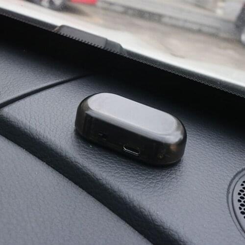 New 1PCS Universal Solar Car Alarm LED Light for Subaru Forester Outback Legacy Impreza XV BRZ