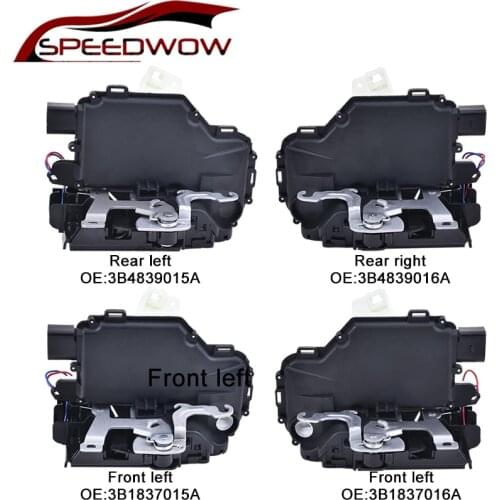 SPEEDWOW Car Door Lock Actuator All Side Front Rear Left Right 3BD837016A 3B1837016A For VW /GOLF /BORA /PASSAT /LUPO MK4