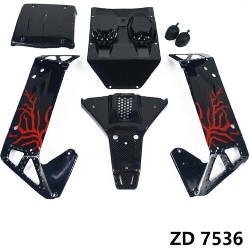 RC Model Car Parts ZD Racing Xing Yaohua DBX-10 Desert Off-road Vehicle Accessories Upgrade Car Shell Assembly 7536