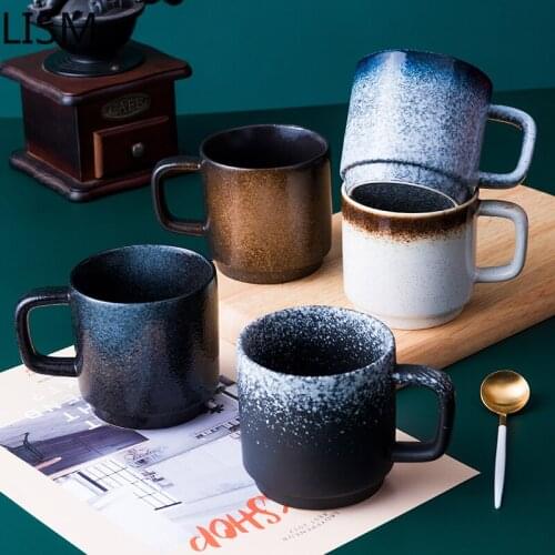 Nordic Bone China Coffee Cup Creative European Tea Cup Coffee Mugs Japanese Ceramic Water Cup Coffee Milk Juice Tea Cup Handmade