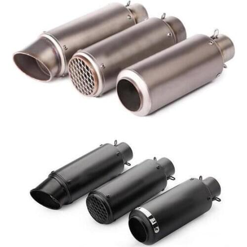 Universal Motorcycle Exhaust Muffler Pipe escape MOTO DB Killer pitbike Scooter for Z900 MT07 Pcx 125 GSR 600 750 250cc S1000RR