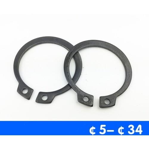 Outside Lock Snap Retaining ring Circlips Shaft collar Card Card Spring C-type Retaining Ring