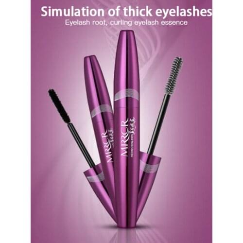 1 Pc 4D Silk Fiber Eyelashes Lengthening Mascara Waterproof Long Lasting Lash Black Eyelashes Extension Make Up 3D Mascara TSLM2