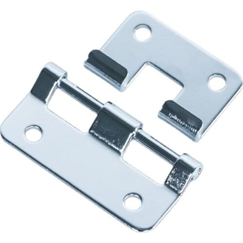 Thicken Wooden Case Iron Chrome Plating Hinge Industrial Hardware Removable Hinges