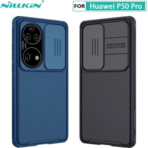 For Huawei P50 Pro Case Nillkin CamShield Pro Slide Camera Cover for Huawei P50Pro Camera Protection Case