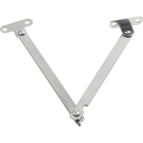 1Pcs Stainless Steel Cabinet Cupboard Furniture Doors Close Lift Up Stay Support Hinge Pull Rod Kitchen Furniture Hardware