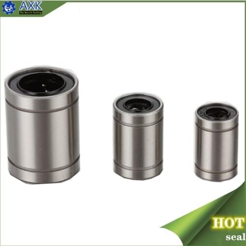 10pcs/lot LM8UU LM10UU LM16UU LM6UU LM12UU LM3UU Linear Bushing 8mm CNC Linear Bearings for Rods Liner Rail Linear Shaft parts