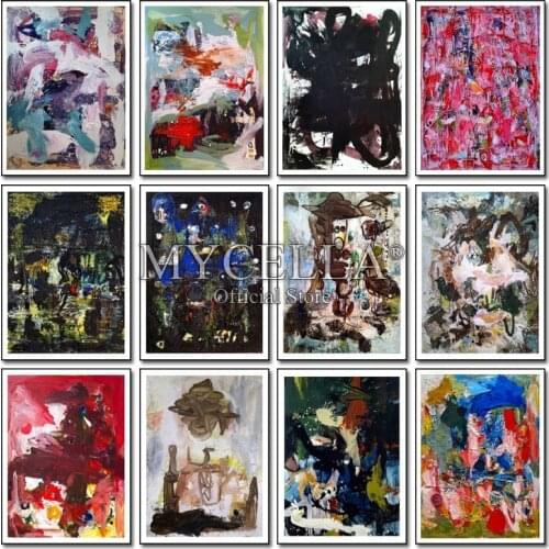 5D DIY Diamond Painting Handicraft Cross Stitch "Abstract Art"Full Square Diamond Embroidery Figure Watercolor Home Decoration