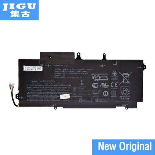 JIGU 722236-2C1 722297-001 HSTNN-IB5D DB5D W02C BL06042XL BL06XL Original Laptop Battery For HP ForEliteBook Folio 1040 G0 G1 G2