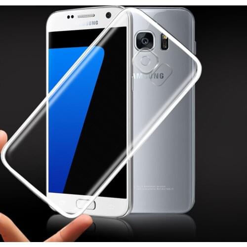 Phone Case for Samsung Galaxy S7 Edge TPU Samsung S7edge Silicone Soft Clear Transparent Grand Prime Ruggedness Shell Back Cover
