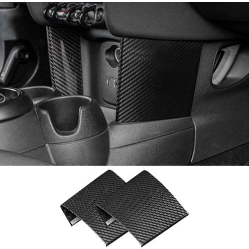 Carbon Fiber Decorative Stickers for Car Interior Trim Are for BMW MINI Cooper F55 F56 F57 Styling Modified Accessories