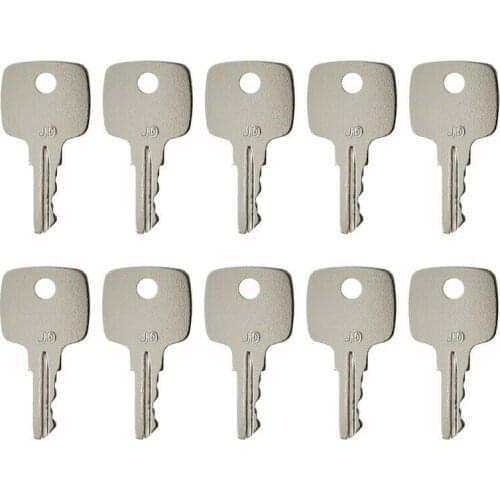 For John Deere Excavator Key (Set of 10) for all Graders, Dozers, Skid steer