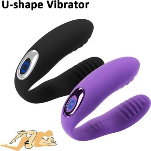 OLO Quiet Dual Motor U Shape G Spot Vibrator Wireless Remote Control Clitoris Vibrator Stimulation Sex Toy for Women Couple Game