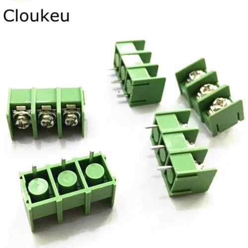 KF7.62-3P Connecting terminal MG7.62 3Pin 7.62mm PCB terminal Can splice 300V20A 5Pcs