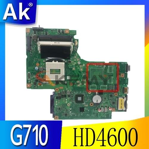 Akemy Laptop Motherboard For Lenovo IdeaPad G710 HM86 HD4600 DDR3 DUMBO2 REV2.1 MAIN BOARD full tested