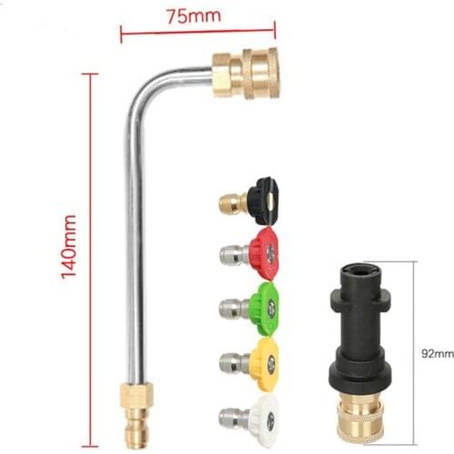 30/90° Pressure Washer Wand Tips Car Washer Quick Jet Lance Nozzle Water Spray Lance Tip for Karcher K Series K2 K3 K4 K5 K6 K7