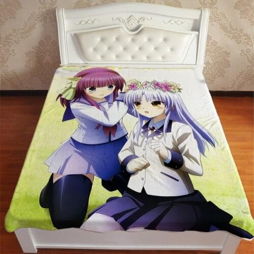 Anime Manga Angel Beats Throw Blanket 002