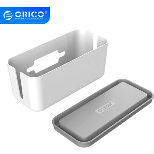 ORICO Storage Box For Power Strip Phone Holder Electrical Outlet Management Cable Storage Organizer
