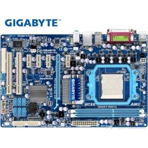 Gigabyte GA-770T-D3L original motherboard Socket AM3 DDR3 770T-D3L USB2.0 8G 770 used Desktop Motherboard