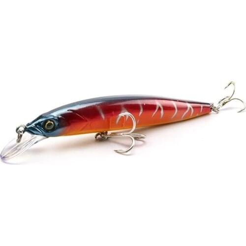 1pcs Floating Minnow Fishing Lure Wobblers 12cm 12.3g Artificial Plastic Crankbait Hard Bait Bass Carp Fishing Tackle Pesca