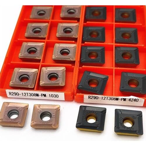 R290 12T308M PM 4240 R29012T308 M PM1030 Metal Turning Tool Carbide Insert Milling Tool CNC Lathe Tool