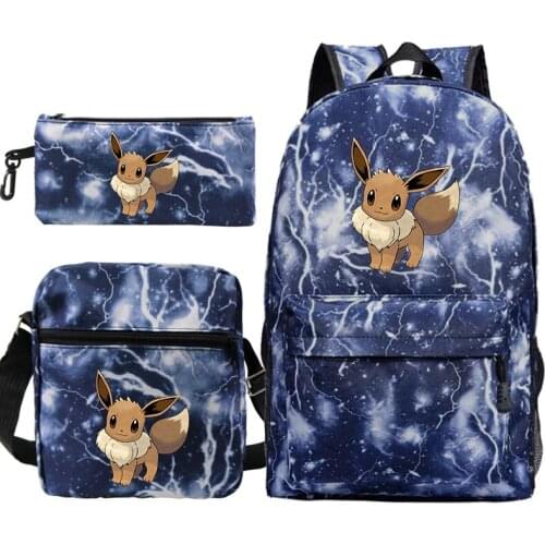 2020 Fashion 3pcs/set School Bags for Teenager Boys Girls Bagpack Women Men Mochila Backpacks