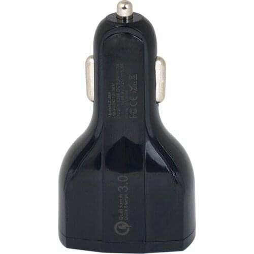 Qualcomm QC3.0 3 Ports 5A Quick Charge Type C USB Car Charger for Iphone Samsung ccharger adapter