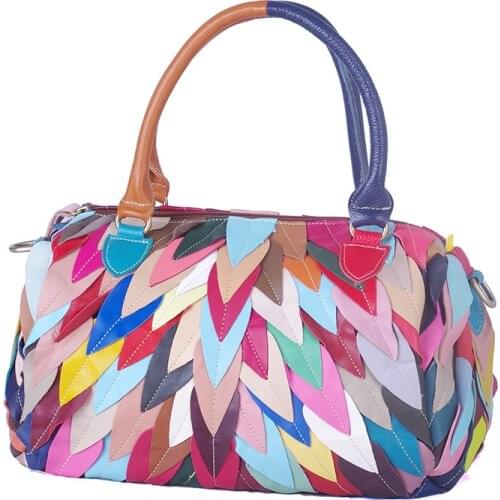 Ladies Fashion Bucket Real Leather Casual Tote Bags 2021 Woman Large Capacity Party Hand Bag Travel Handbags