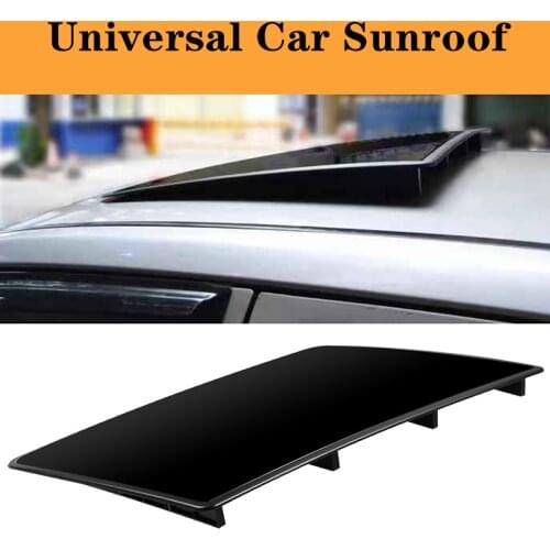 1x Universal Car Sunroof Cover Imitation Sunroof Roof Sunroof DIY Decoration For Benz For BMW For Audi For Mazad