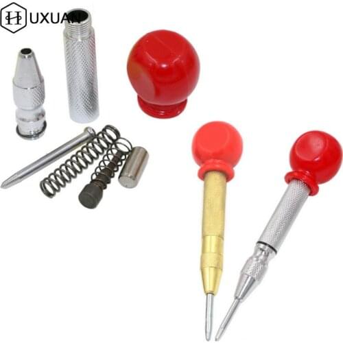 1pc Central Punch Drill Chisels Pin Center Automatic Uncs HSS Center Punching Stator Spring Marking Drilling Tool Chisel
