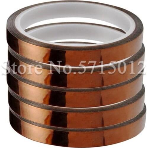 1pcs High Temperature Resistant Polyimide Tape 33m Electrical Tape For Masking Shielding and Protection of PCB Board Components