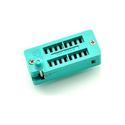 5PCS 16P Universal IC locking seat test seat narrow body 16Pin IC socket base