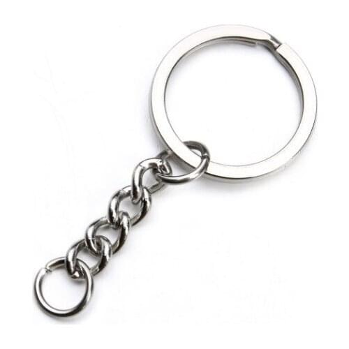 5pcs/lot 28mm Keychain Connector Metal Alloy Pendant For DIY bracelet Jewelry Making rtyd