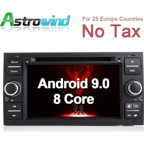 8 Core,4G RAM,32G ROM,Android 9.0 DVD Player Auto Radio for Ford Focus Mondeo C-Max S-max S-max Transit Fiesta Galaxy Fusion RDS