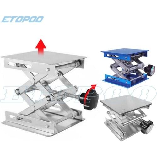 Aluminum Router Lift Table Woodworking Engraving Lab Lifting Stand Rack lift platform Woodworking Benches