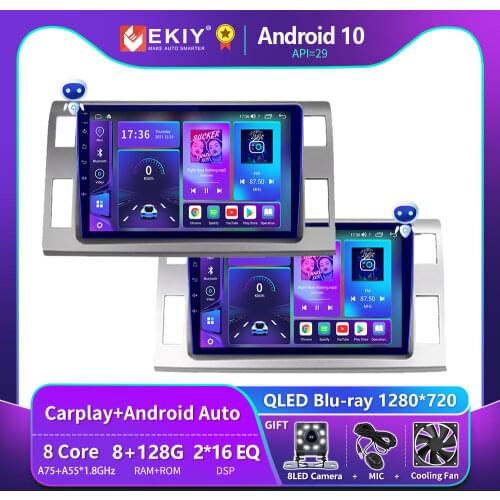 EKIY DSP Autoradio Android 10 For Toyota Previa 3 III XR50 Estima 2006-2019 Car Radio Multimedia Video Player Navi GPS Stereo HU