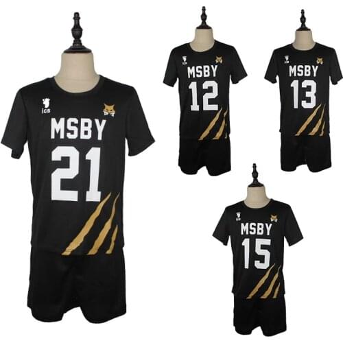 Anime Haikyuu Cosplay Costume Karasuno High School Volleyball Club Nekoma Fukurodani Academy Kenma Kozume Oikawa Tooru Gift