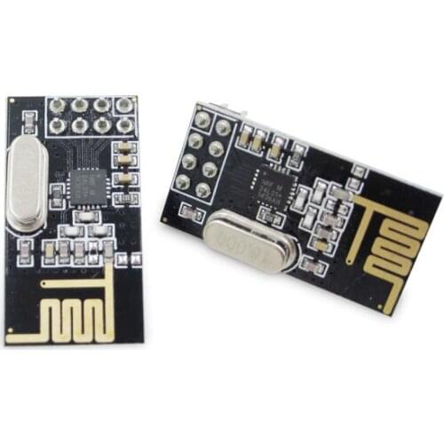 HAILANGNIAO 10pcs NRF24L01 NRF24L01+ Wireless Module 2.4G Wireless Communication Module Upgrade Module