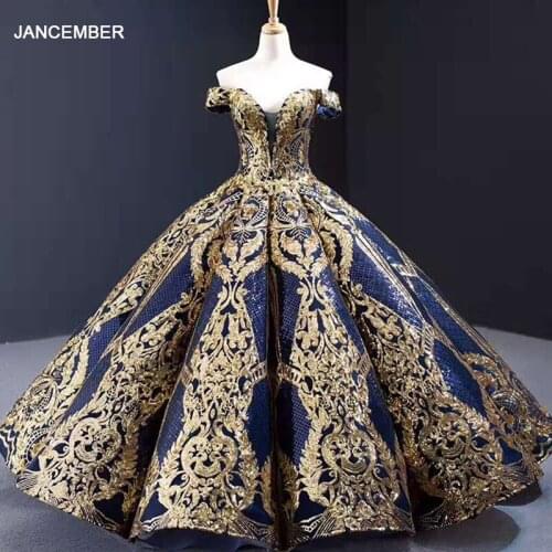 J67026 Jancember Celebrity Dresses 2021 Sweetheart Evening Ball Gown Short Sleeve Off The Shoulder Lace Up Back