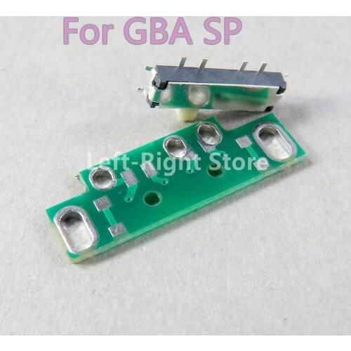 2sets on off power switch buttons for GBA SP game console Replacement Power Switch For GBA SPPower Swicth