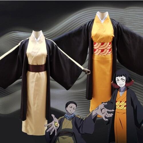 Anime Comic Demon Slayer Kimetsu no Yaiba Cosplay Costumes Susamaru Yahaba Cosplay Costume Kimonos Uniforms Clothes Kendo suits