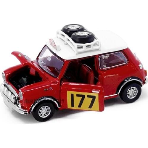 Genuine tiny micro shadow city alloy finished product simulation static model minicooper Mini Ornament Gift