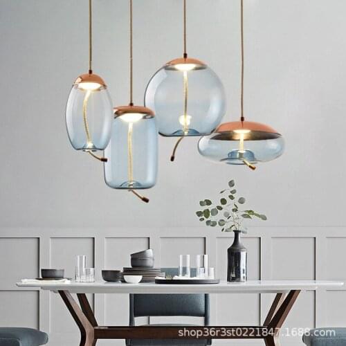 Nordic led stone pendant light light fixtures luminaire kitchen fixtures kitchen dining bar pendant lamp bedroom