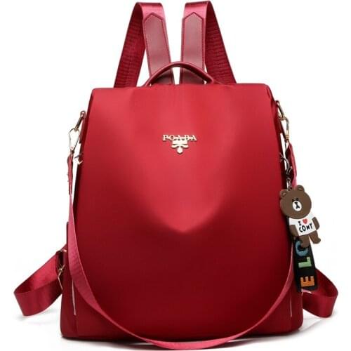 New Waterproof Oxford Fabric Shoulder Bag Korean Fashion Outdoor Backpack Casual All-Match Travel Portable Diagonal Backpack