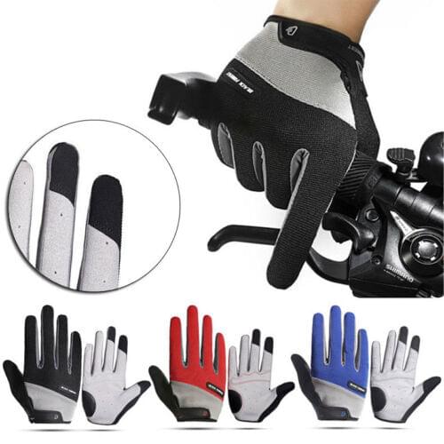 Road Mountain Bike Bicycle Cycling Full Finger Gloves BMX MTB Riding Touchscreen