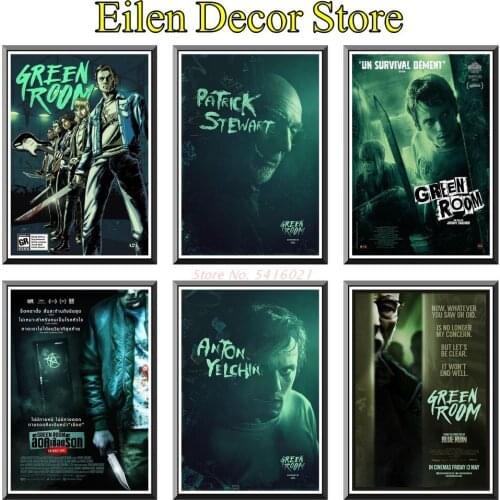 Green Room Movie Poster Print Kraft Paper Poster Decoration Classic Film Painting Funny Wall Posters For Home & Living 42X30cm